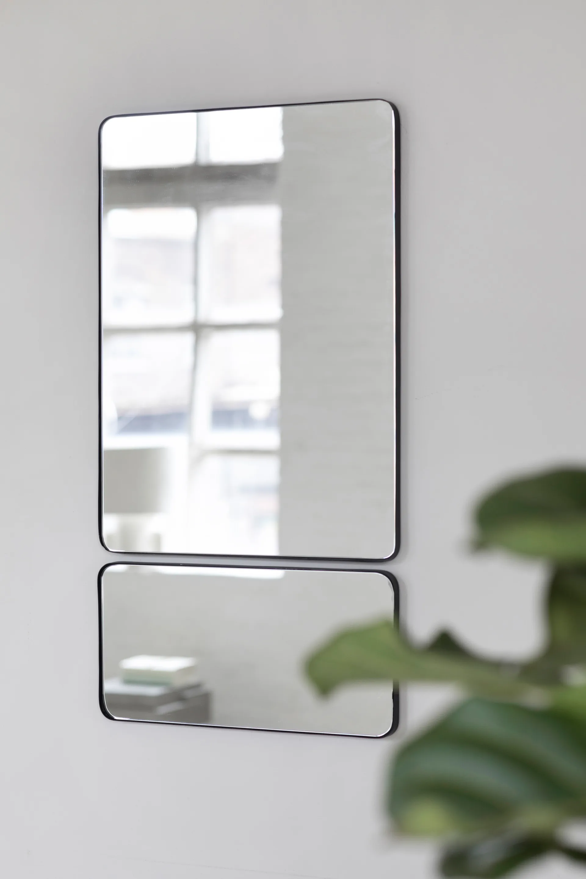 Serax mirror E 20x40 cm, Black Serax