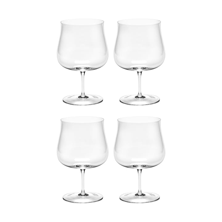 Silhouette Bourgogne wine glass 73 cl 4-pack - Clear - Serax
