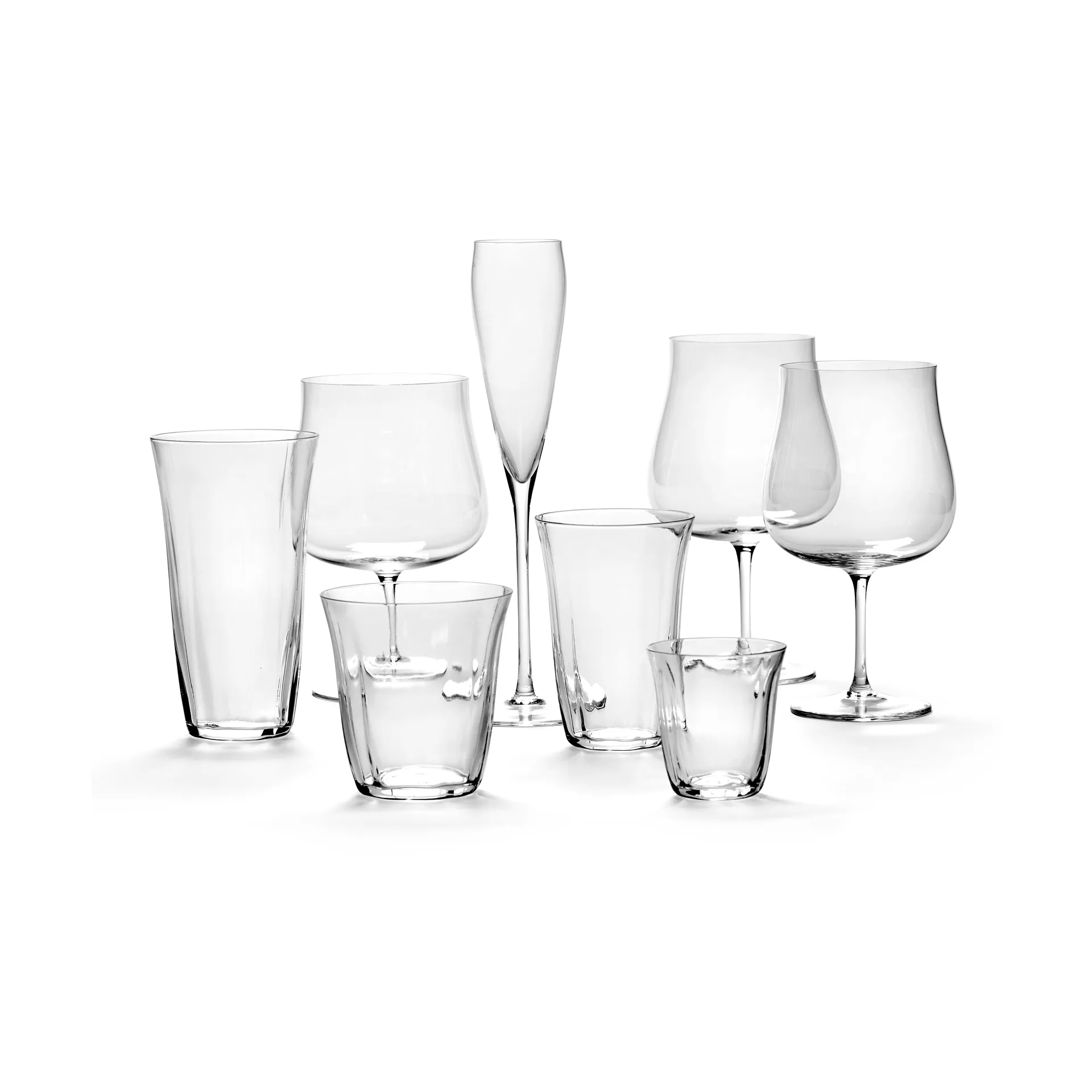 Silhouette Bourgogne wine glass 73 cl 4-pack, Clear Serax