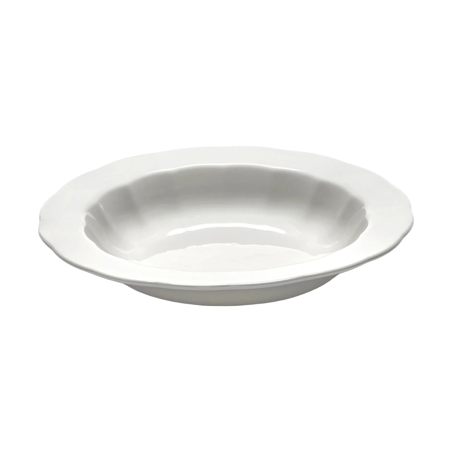 Silhouette deep plate S Ø21.5 cm 4-pack, White Serax