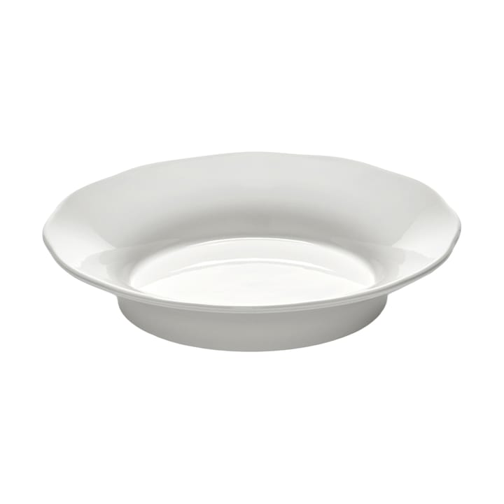 Silhouette deep side plate L Ø18.5 cm, White Serax