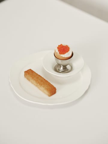 Silhouette deep side plate S Ø10.5 cm 4-pack - White - Serax