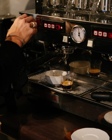 Silhouette double espresso glass 11 cl - Clear - Serax