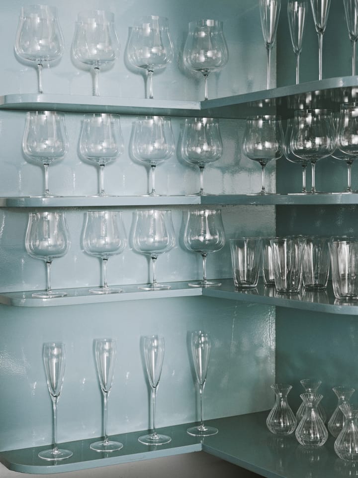 Silhouette flute champagne glass 15 cl, Clear Serax