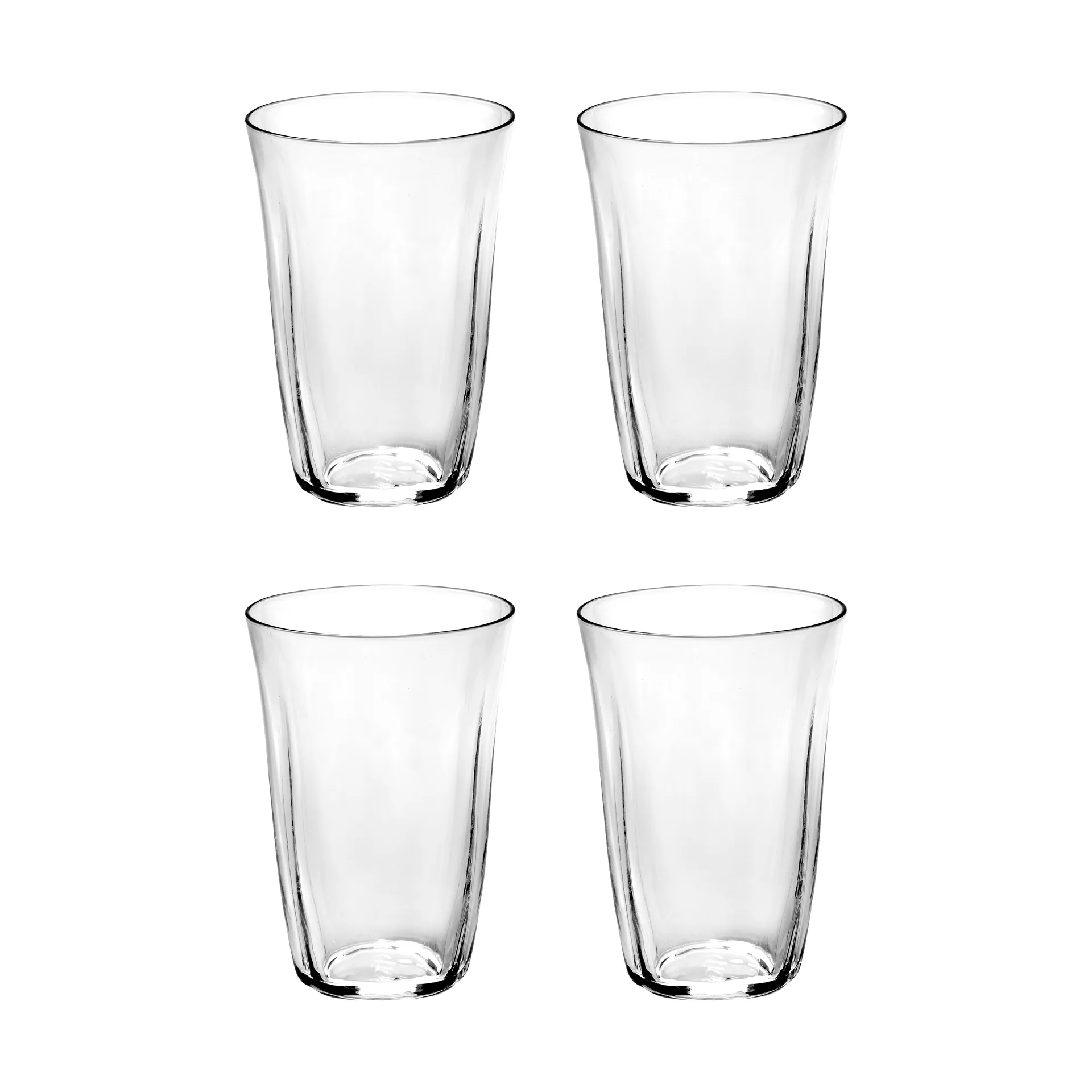 Silhouette glass 28 cl 4-pack, Clear Serax