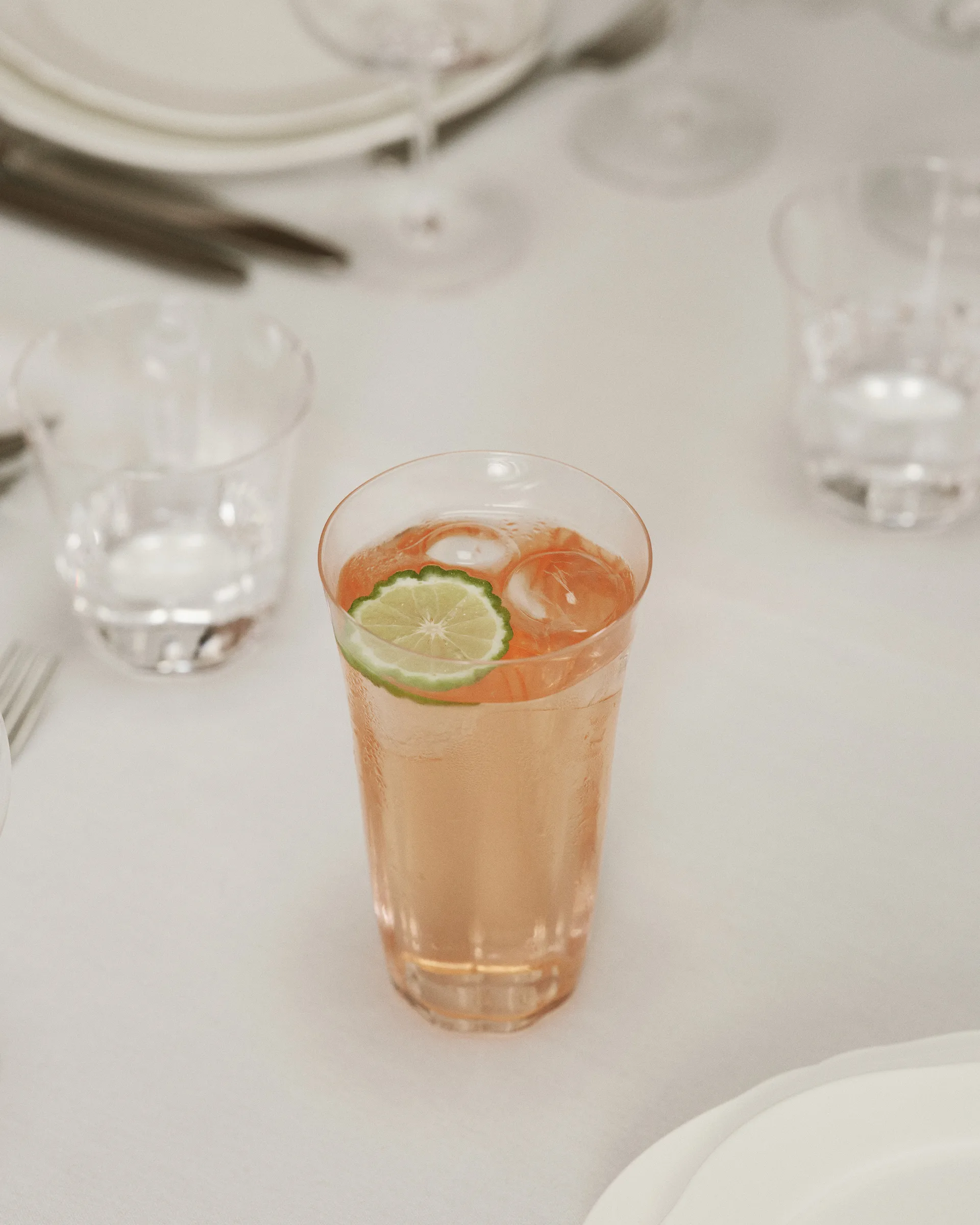 Silhouette long drink glass 44 cl 4-pack, Clear Serax