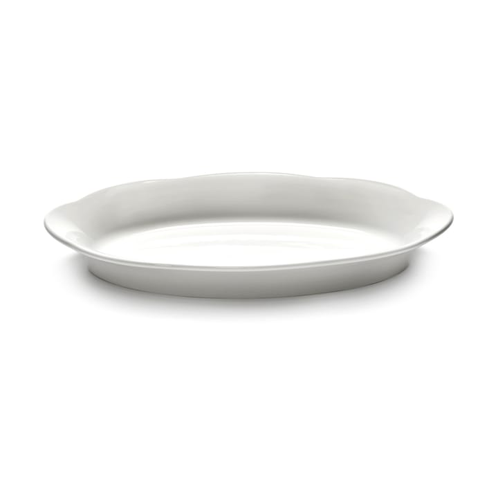 Silhouette oval deep plate M 15x24.5 cm - White - Serax