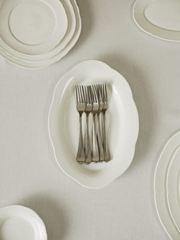 Silhouette oval deep plate M 15x24.5 cm - White - Serax