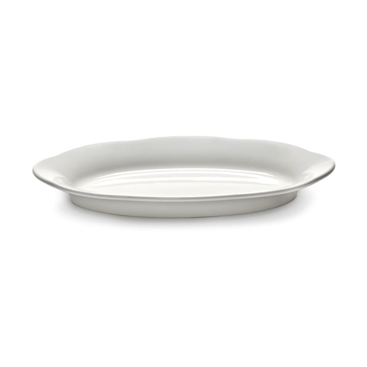 Silhouette oval deep plate S 10x18.5 cm - White - Serax