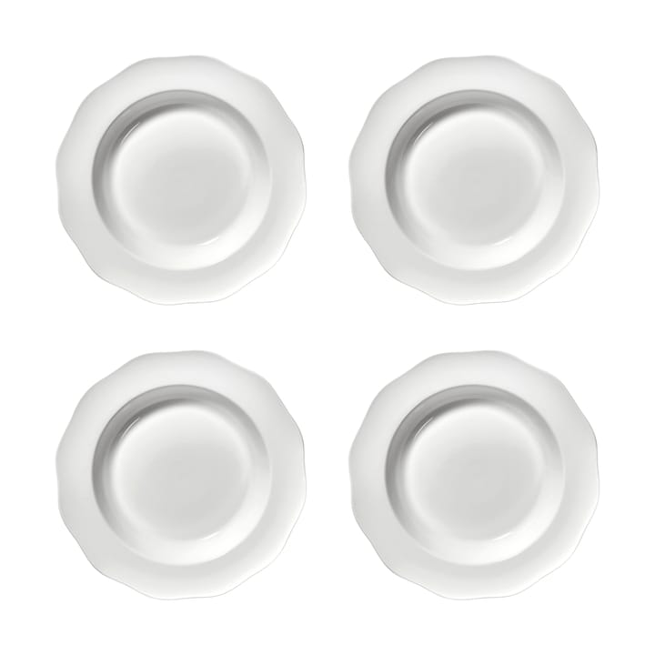 Silhouette pasta plate Ø22 cm 4-pack - White - Serax