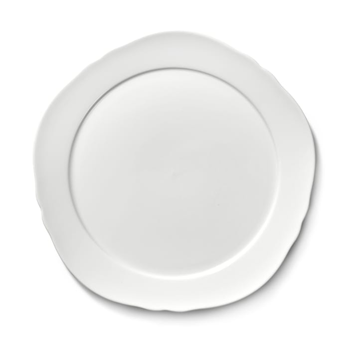 Silhouette plate M Ø23.5 cm - White - Serax