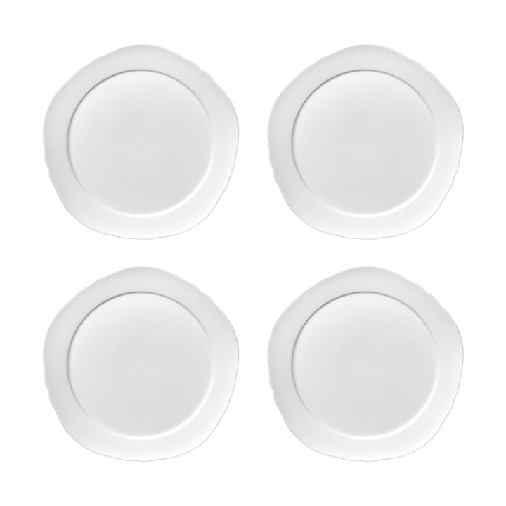 Silhouette plate S Ø20.6 cm 4-pack - White - Serax