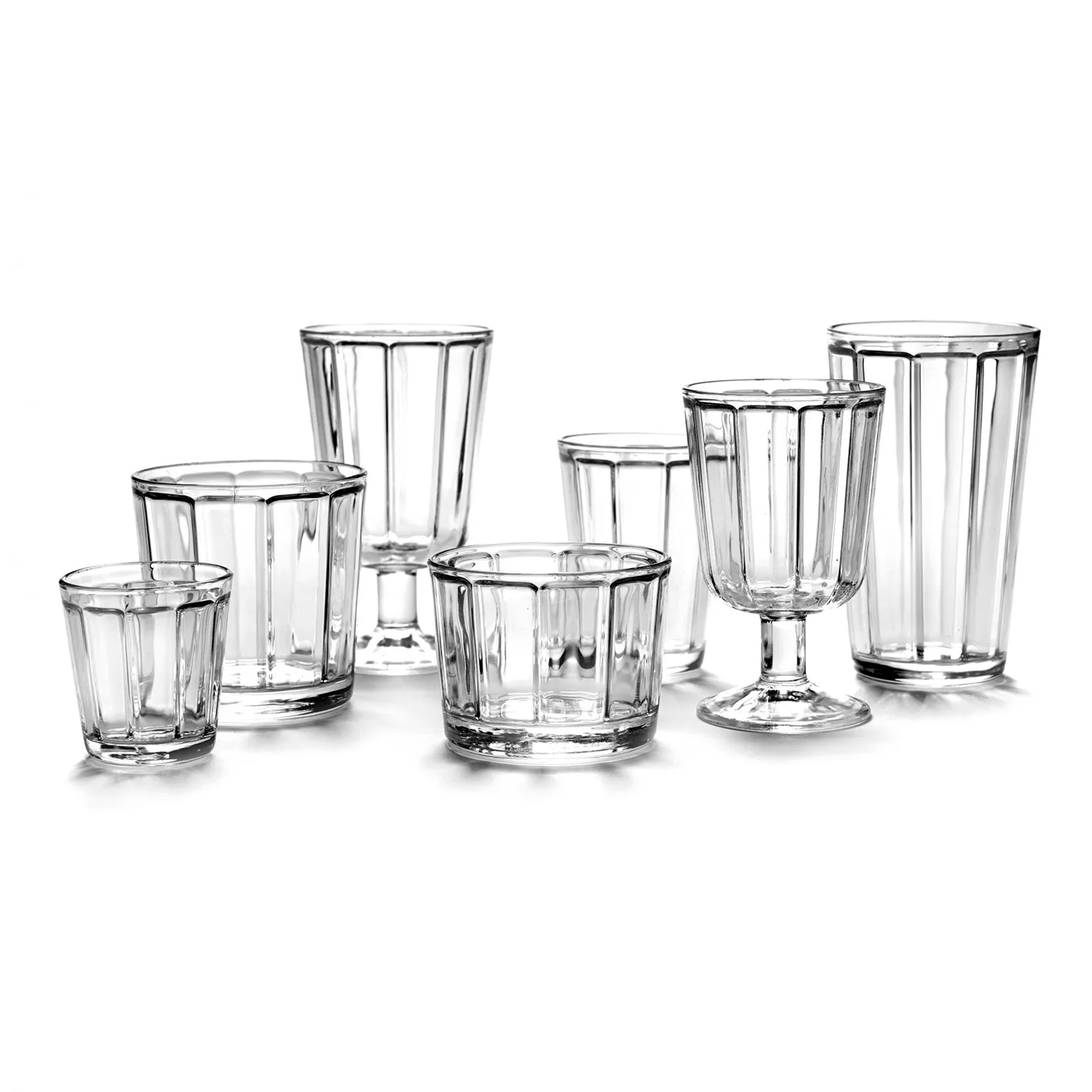 Surface drinking glass 4-pack 21 cl Serax