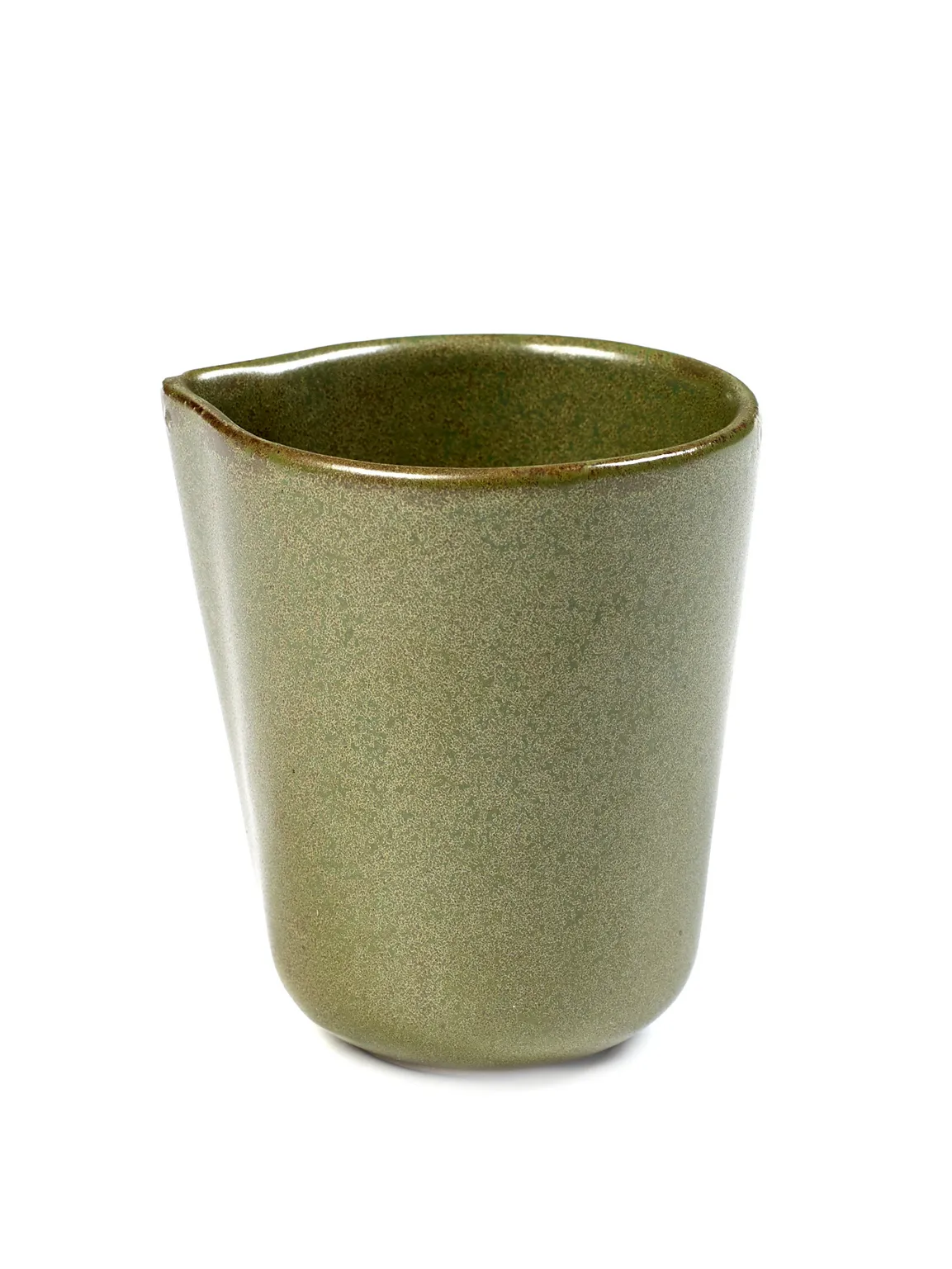 Serax Surface jug 9 cm Camo green | Scandinavian Design | Milk jugs | Green