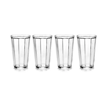 Surface longdrink glass 45 cl 4-pack clear - Serax
