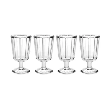 Surface red wine glass 23 cl 4-pack clear - Serax