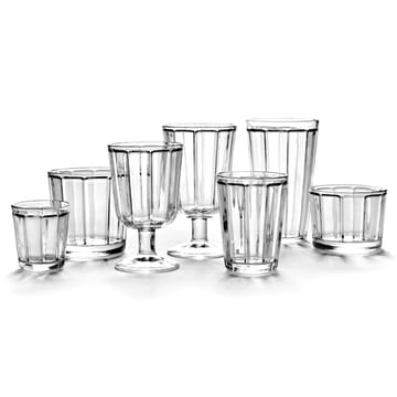 Surface red wine glass 23 cl 4-pack clear - undefined - Serax