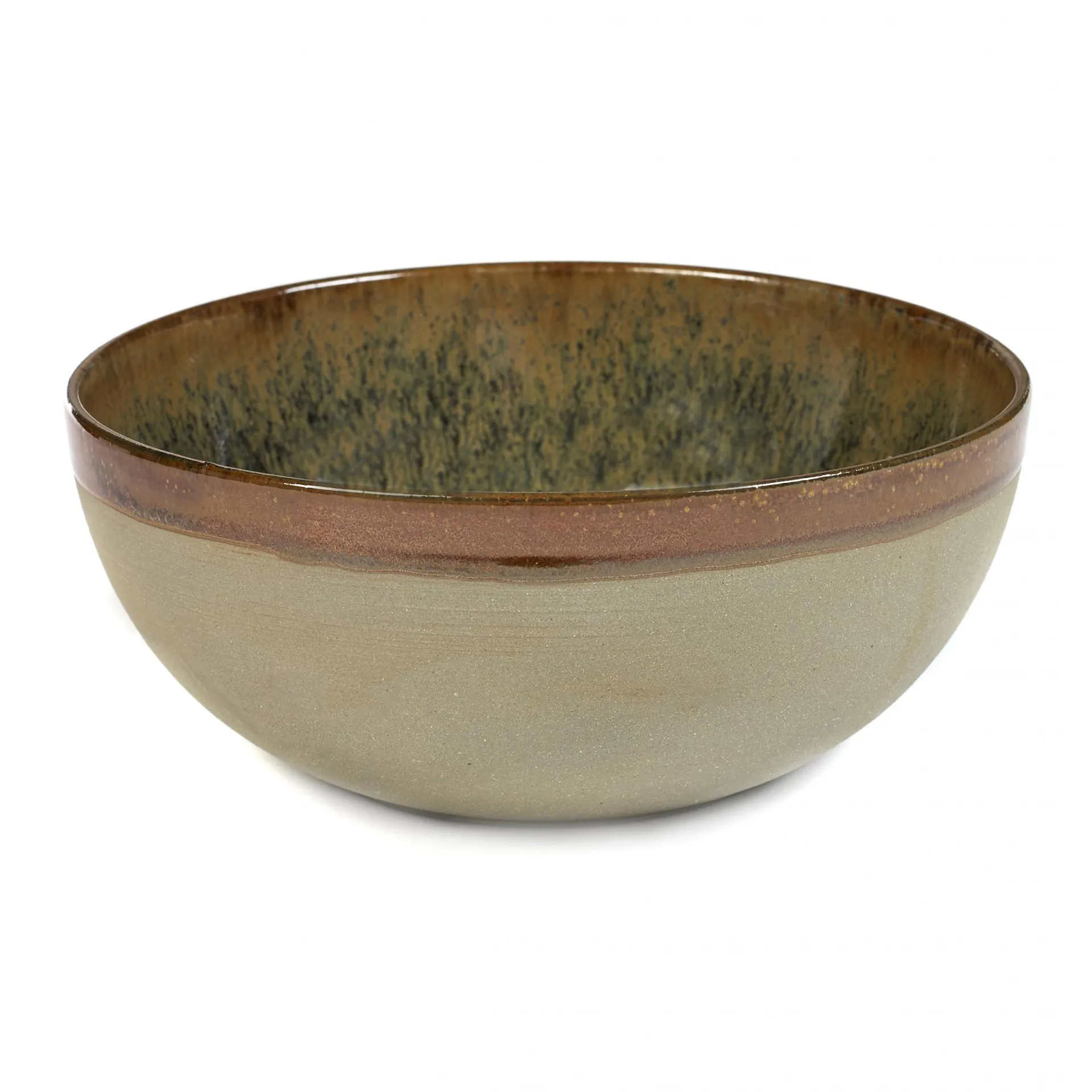 Surface salad bowl 23.5 cm, indi grey Serax
