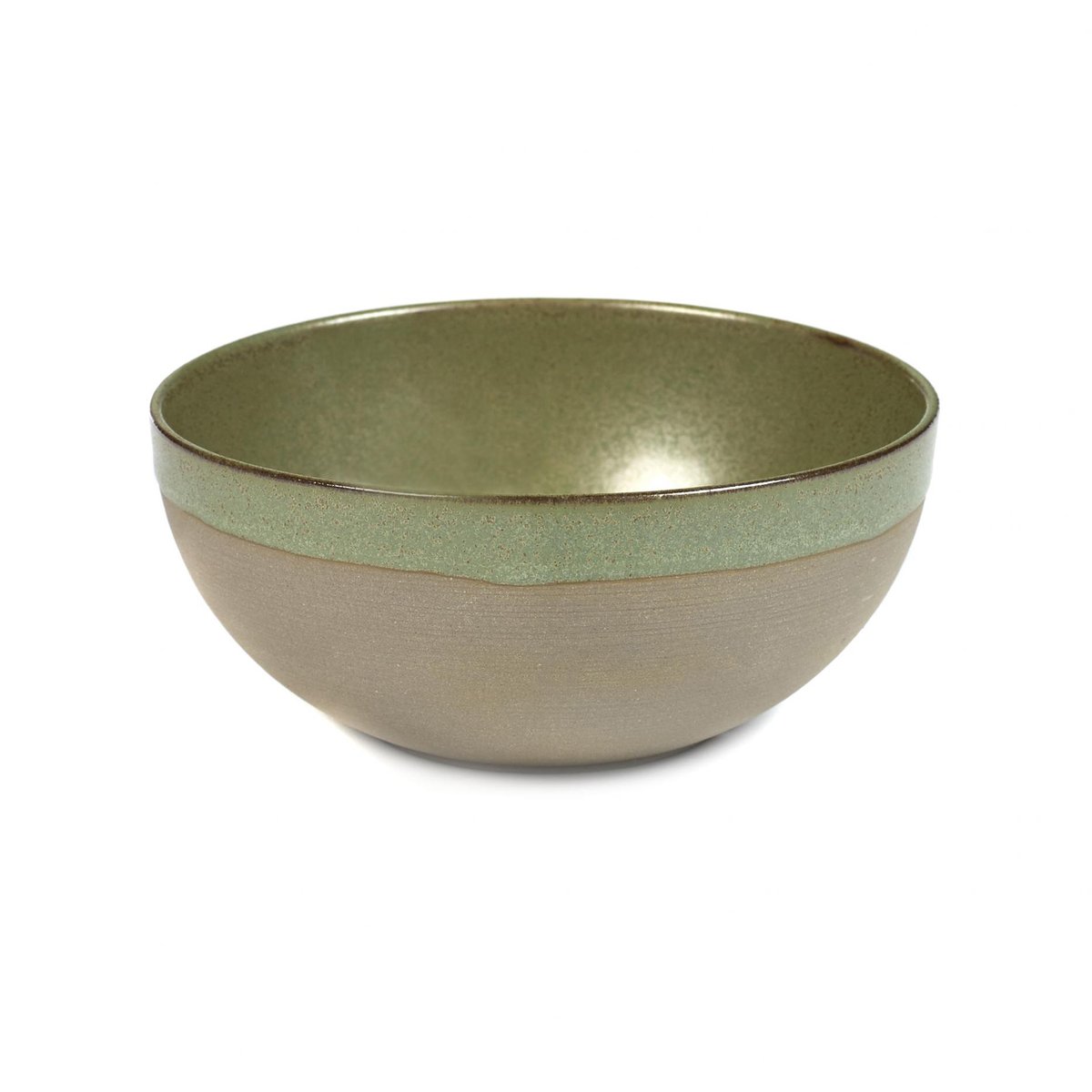 Serax Surface serving bowl 15 cm camogreen | Scandinavian Design | Serving bowls | Green
