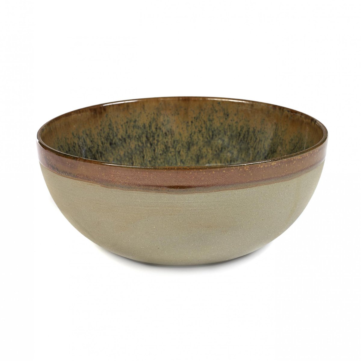 Serax Surface serving bowl 19 cm indi grey | Scandinavian Design | Serving bowls | Multi