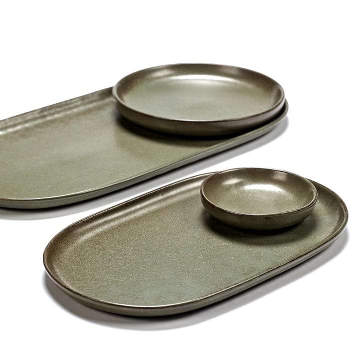 Surface tapas plate 15x25 cm - camogreen - Serax