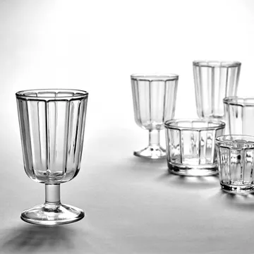 Surface white wine glass 18 cl 4-pack clear - Serax
