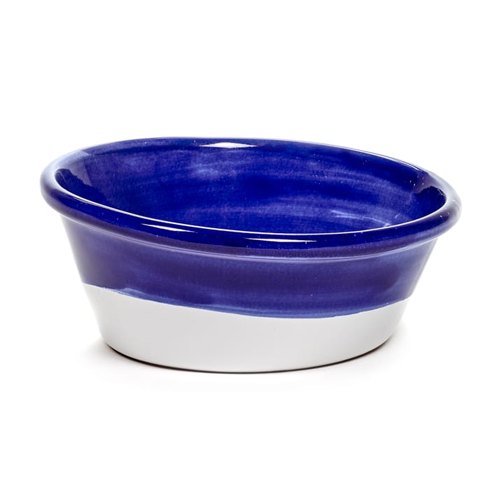 Table Nomade salad bowl S - white-blue - Serax