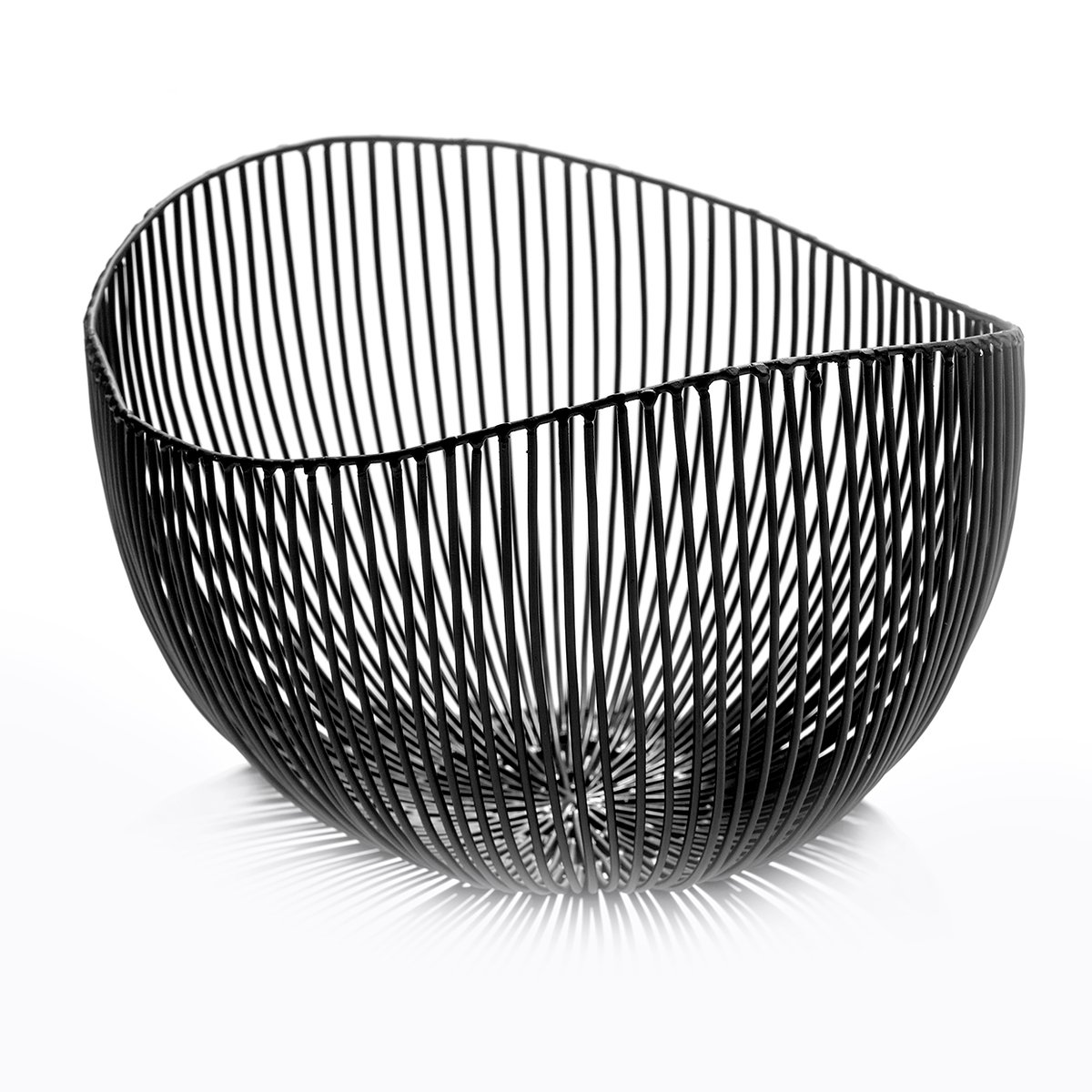 Serax Tale oval bowl black | Scandinavian Design | Fruit bowls | Black