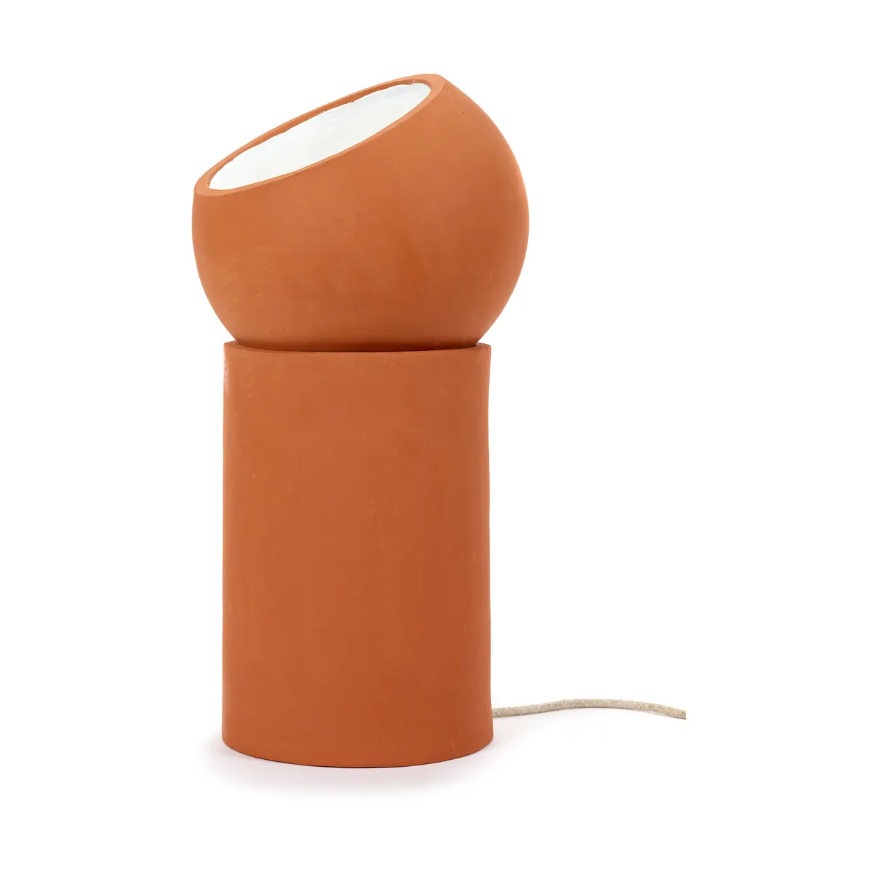 Serax Terra floor lamp L Terracotta | Scandinavian Design | Floor lamps | Orange