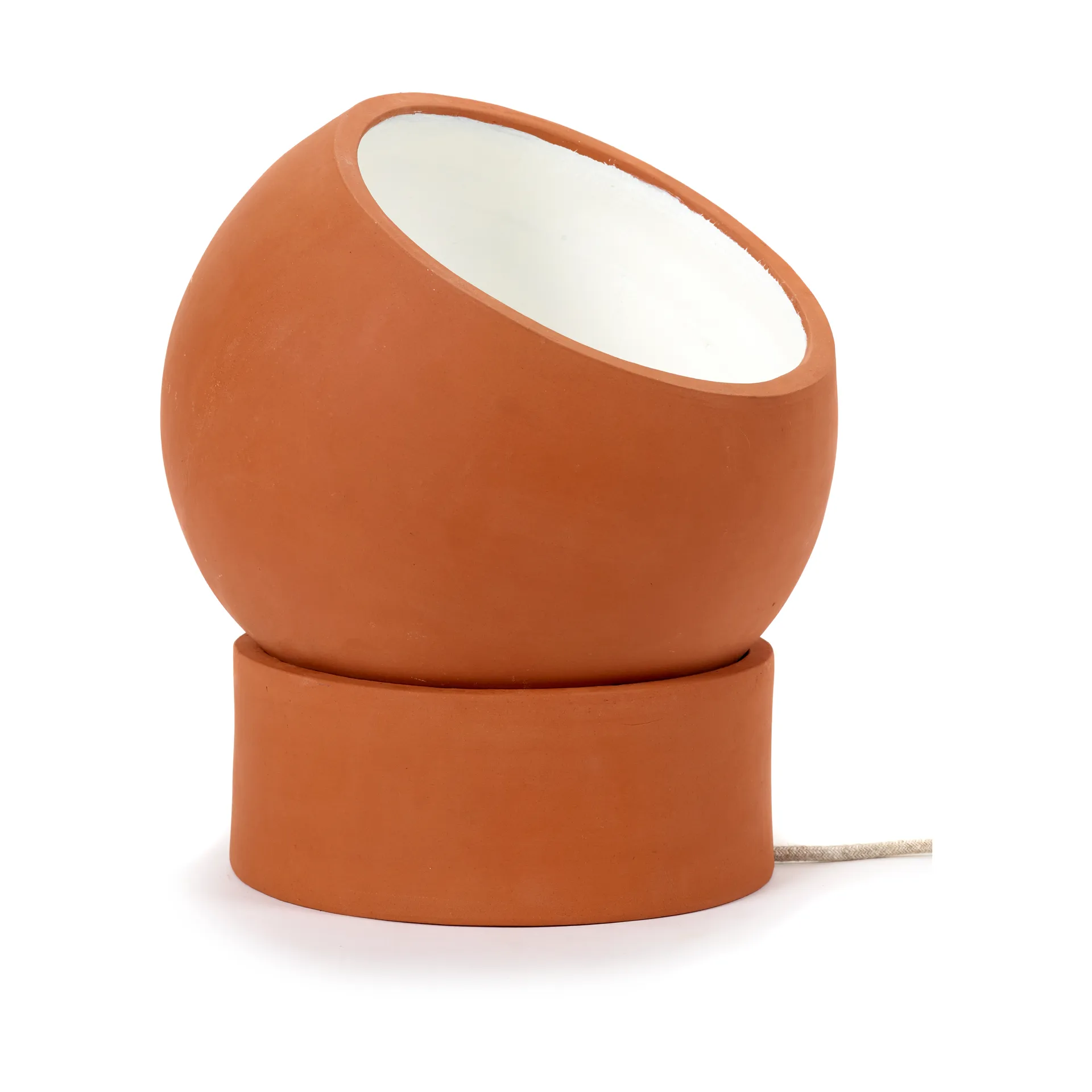 Terra floor lamp low, Terracotta Serax