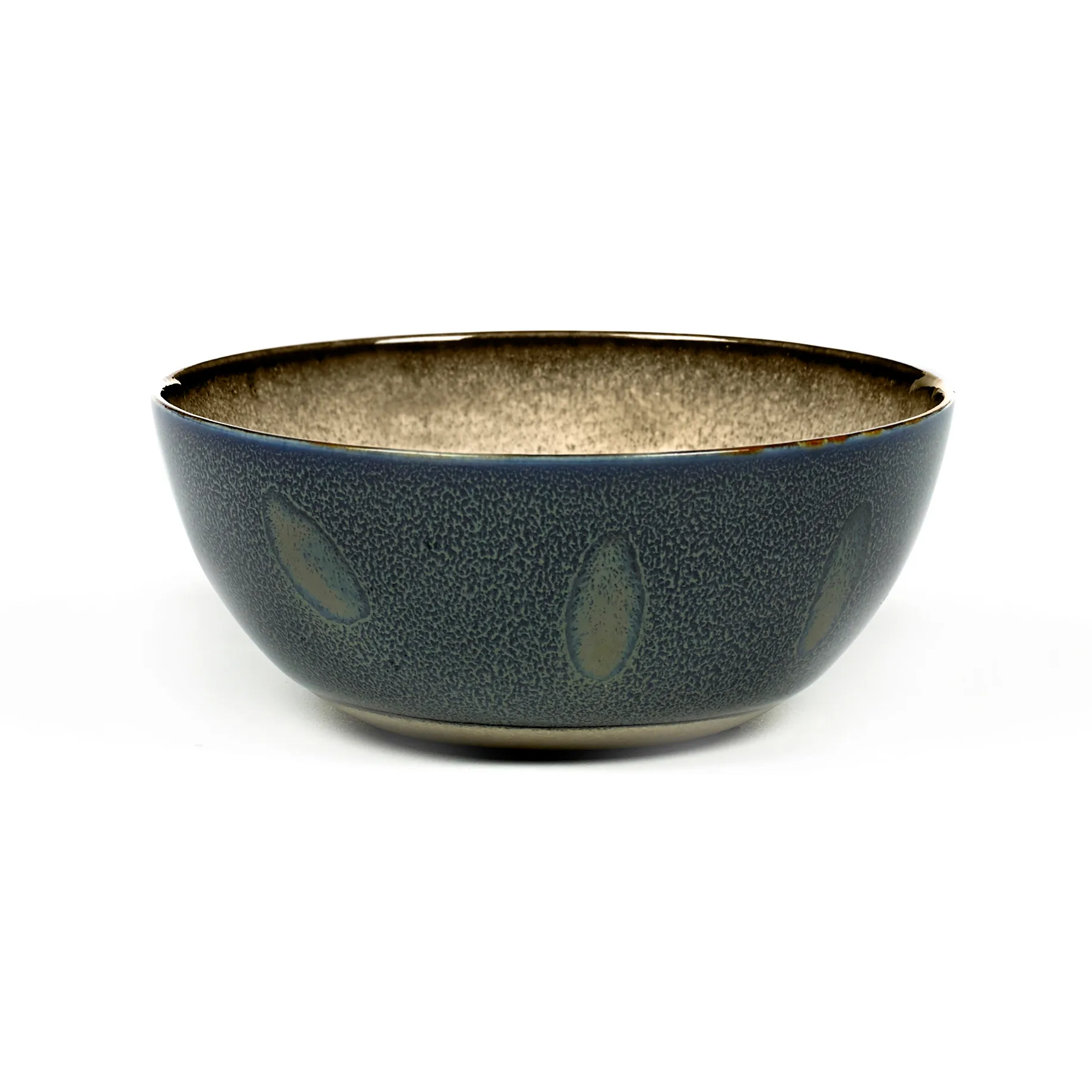 Terres de Rêves bowl M, misty grey-dark blue Serax