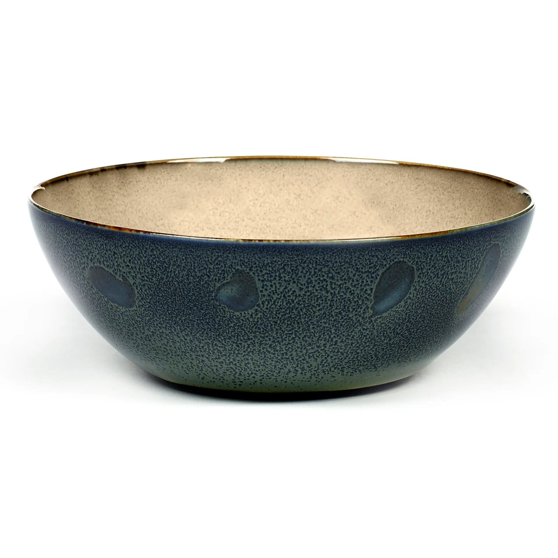 Terres de Rêves bowl XL, misty grey-dark blue Serax