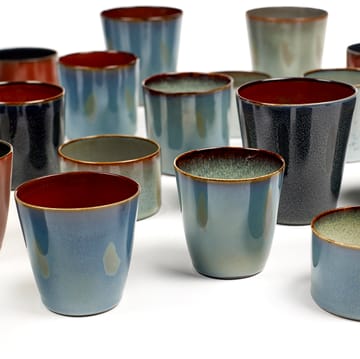 Terres de Rêves cup M - dark blue-rust - Serax