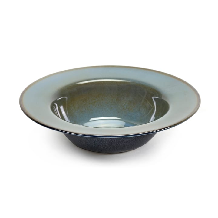 Terres de Rêves deep  plate 21.3 cm - blue grey-dark blue - Serax