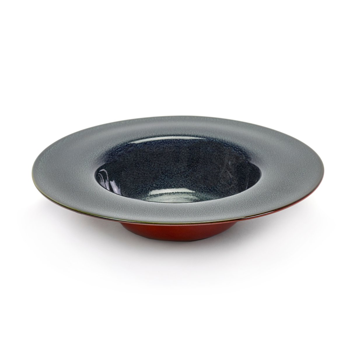 Serax Terres de Rêves deep plate 21.3 cm Dark blue-rust