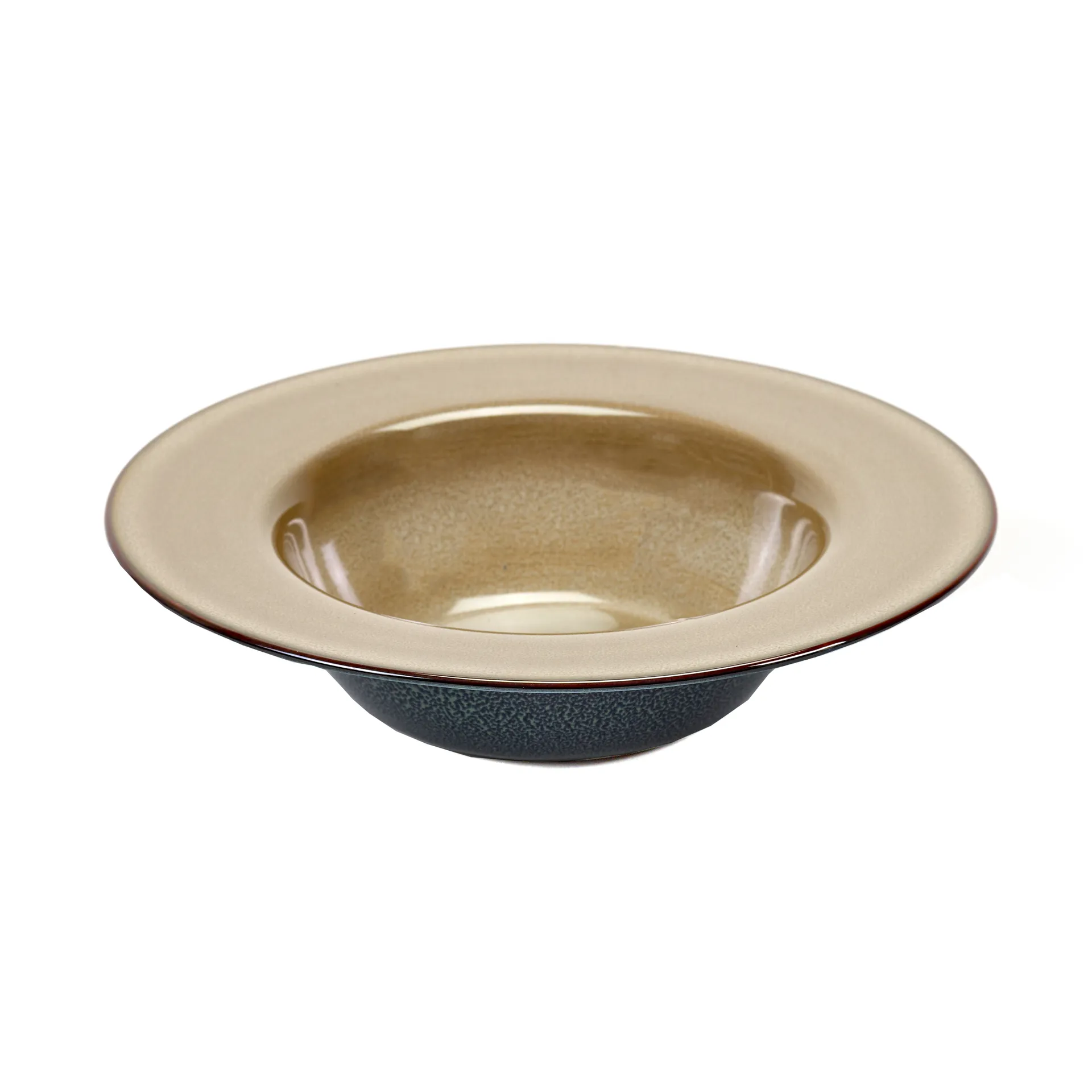 Terres de Rêves deep plate 21.3 cm, Misty grey-dark blue Serax
