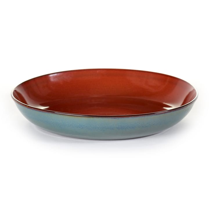 Terres de Rêves pasta plate 23.5 cm - rust-smokey blue - Serax