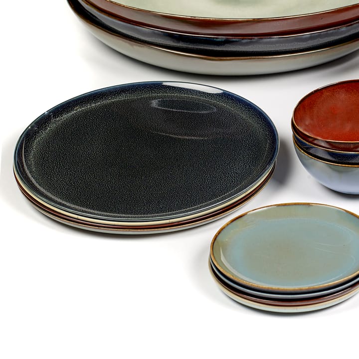 Terres de Rêves small plate 13 cm - smokey blue - Serax