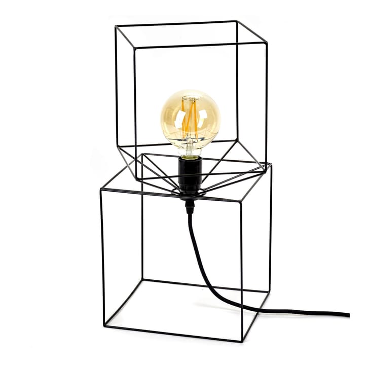 Trompe l'oeil table lamp - black - Serax