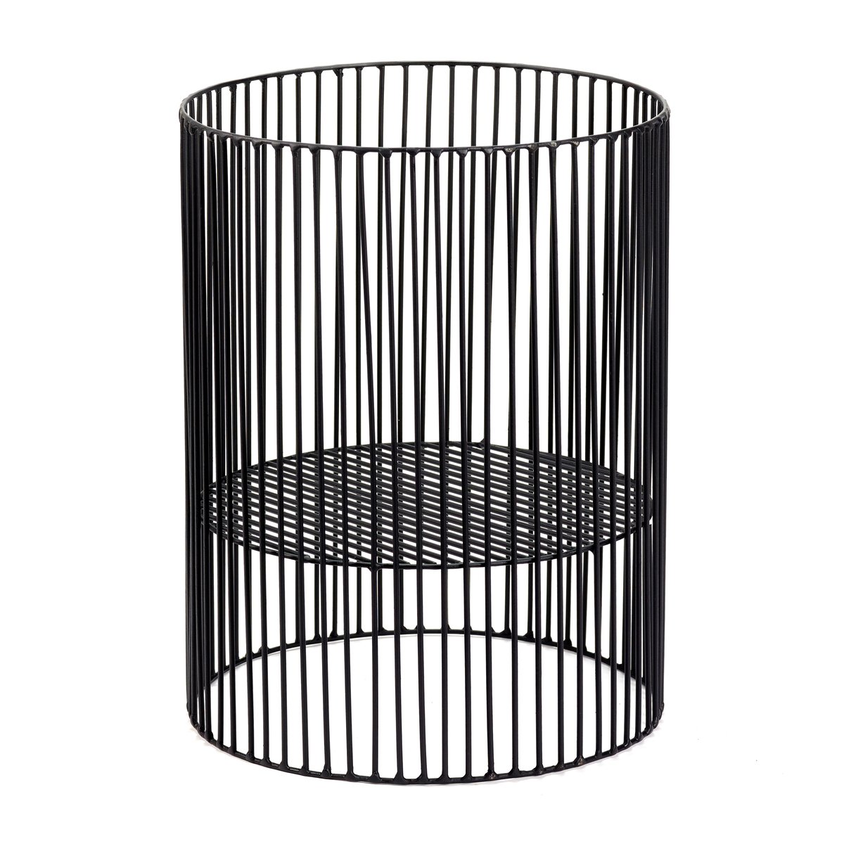 Serax Turn basket 26 cm Black | Scandinavian Design | Storage baskets | Black