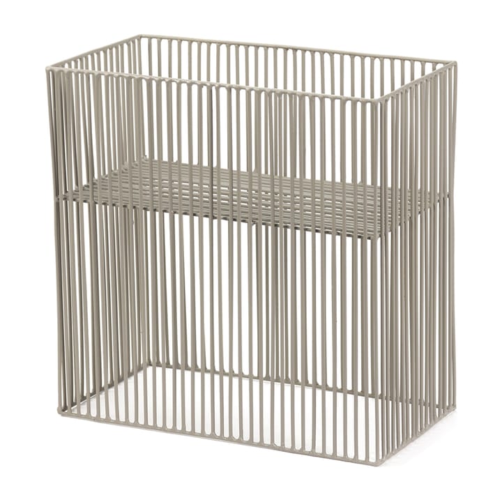 Turn basket high 15x30 cm - Grey - Serax