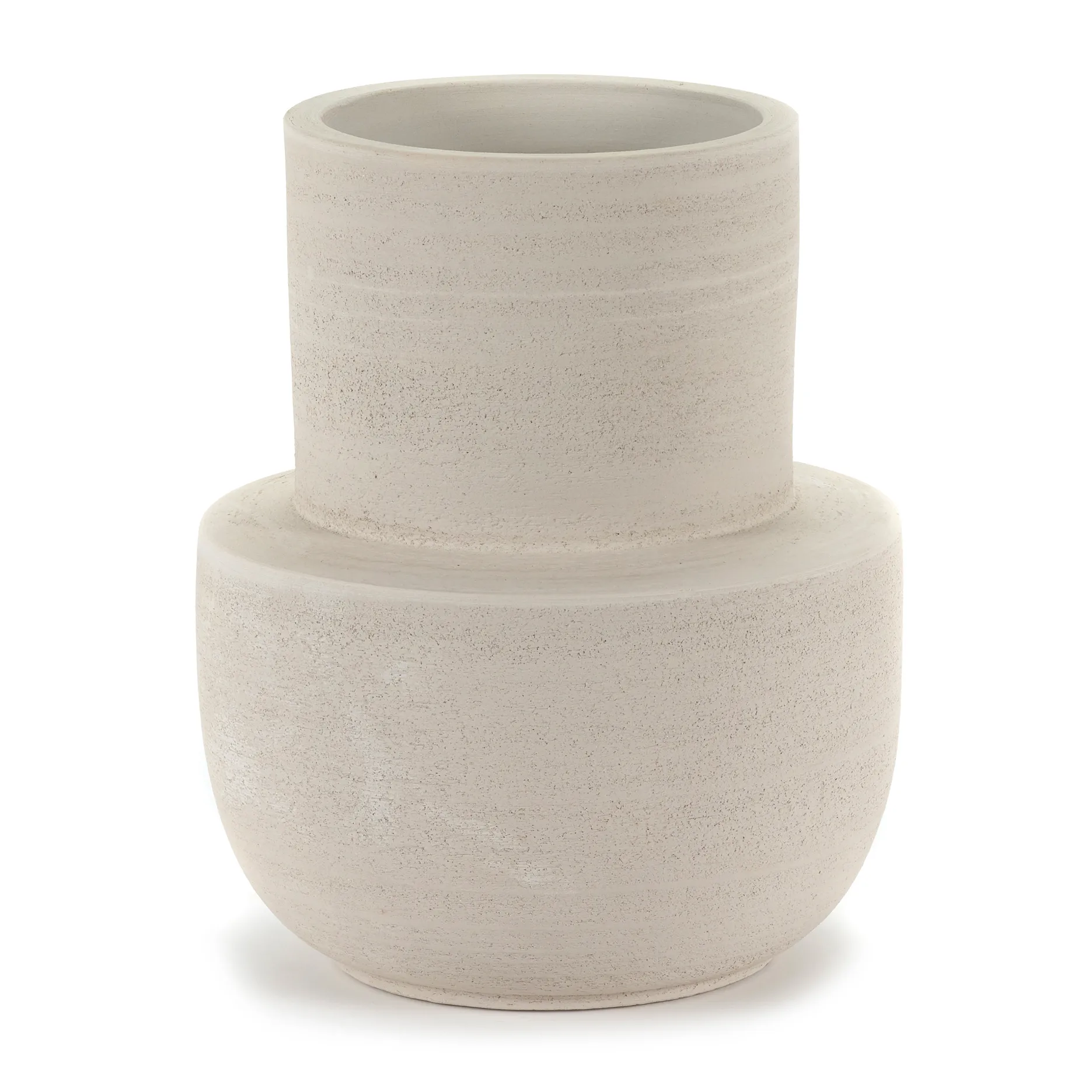 Volumes vase M 25 cm, Beige Serax