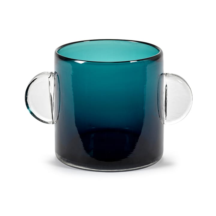 Wind & Fire vase with handles 13 cm - dark blue - Serax