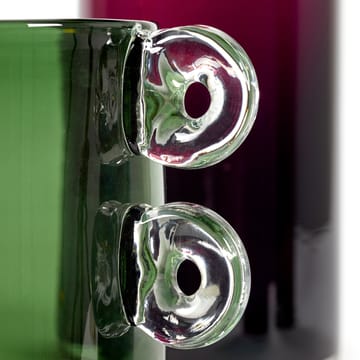 Wind & Fire vase with handles 18 cm - dark green - Serax