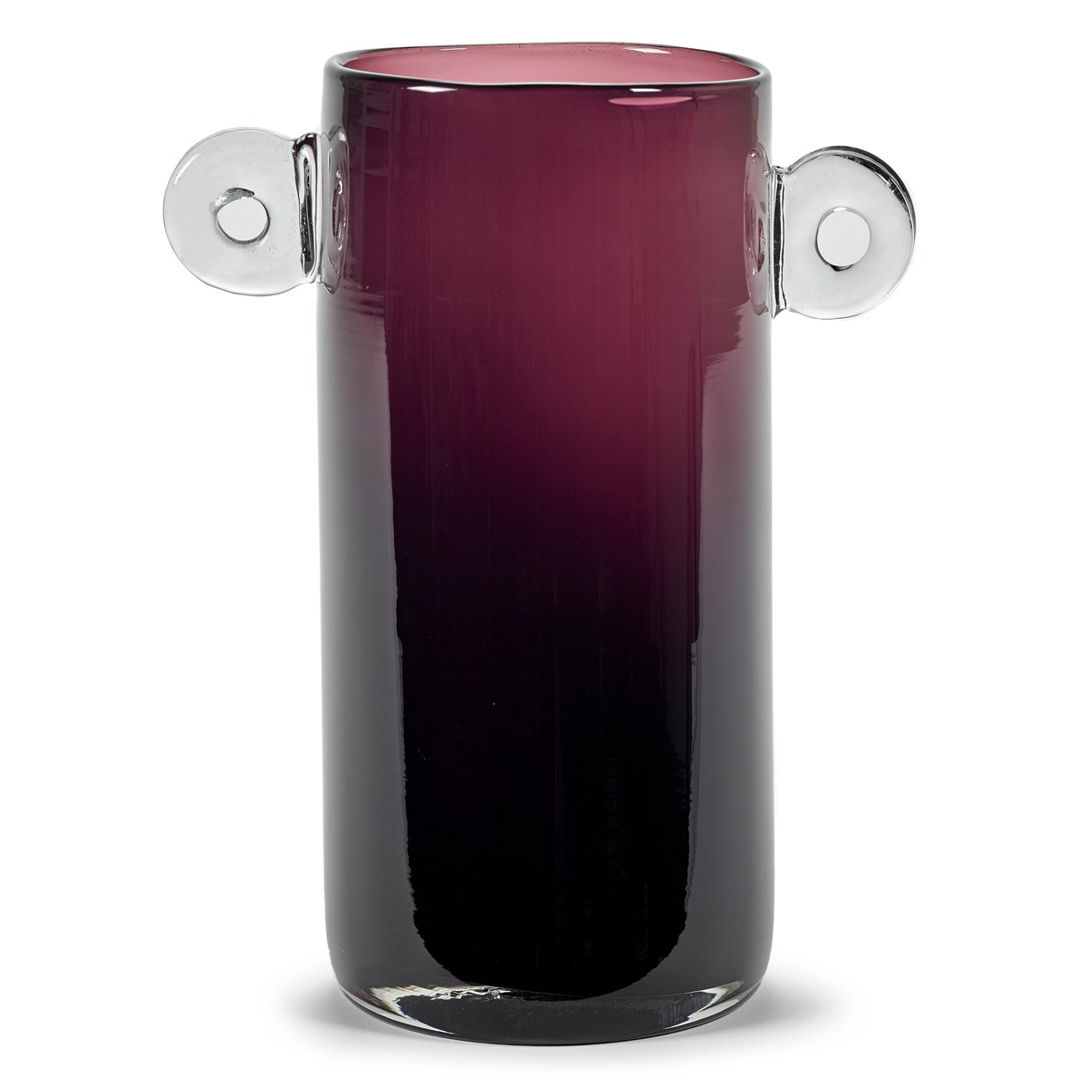 Serax Wind & Fire vase with handles 31 cm aubergine
