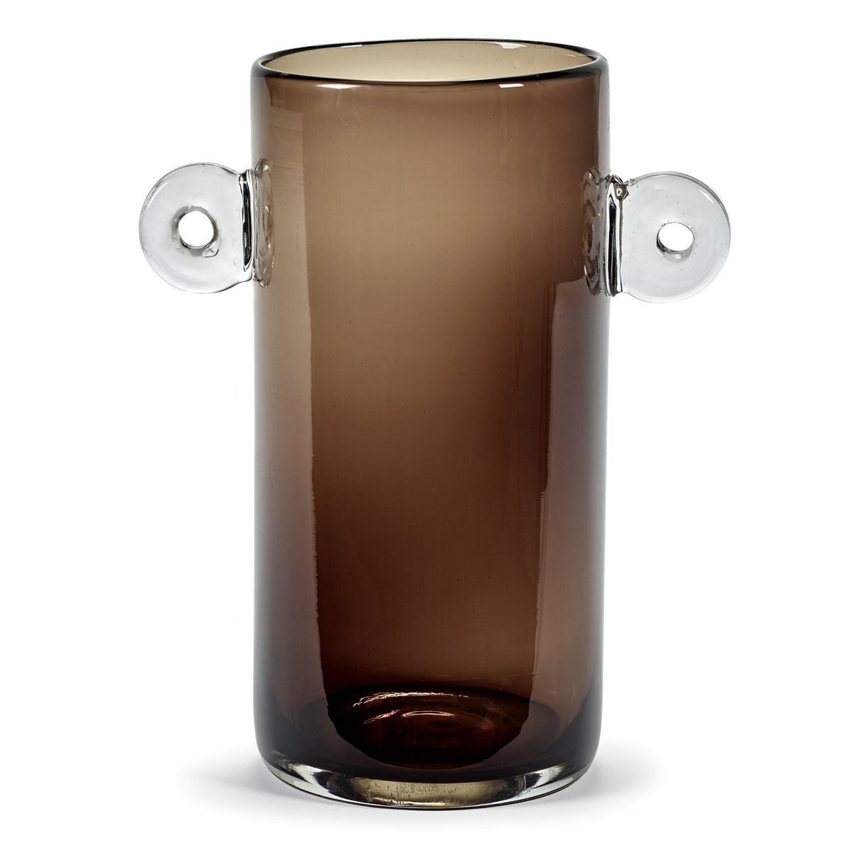 Serax Wind & Fire vase with handles 31 cm dark brown