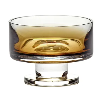 Zuma low bowl on foot S Ø8.5 cm - Amber - Serax