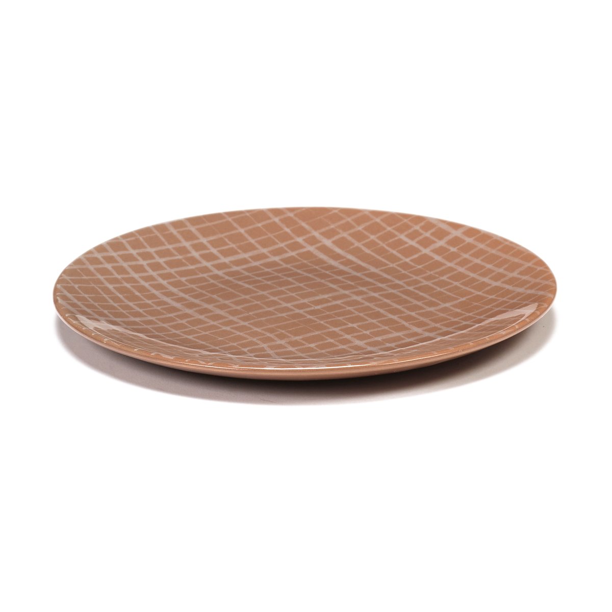 Serax Zuma plate XS o18 cm 2-pack Sienna | Scandinavian Design | Small plates & side plates | Orange