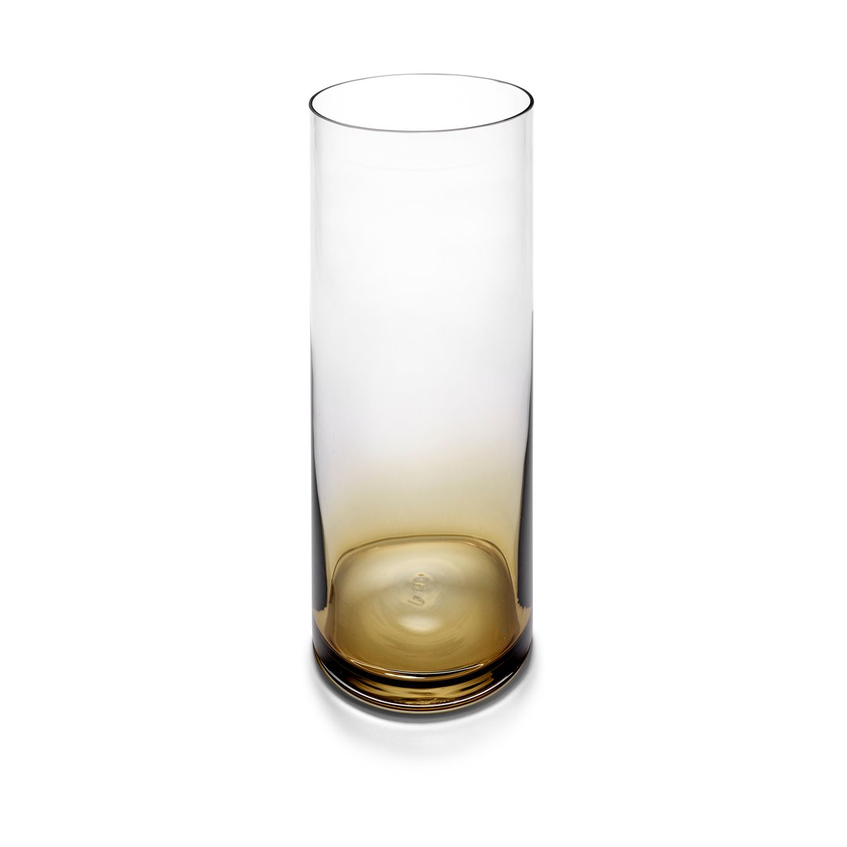 Serax Zuma vase S o5.3x16 cm Amber | Scandinavian Design | Vases | Brown
