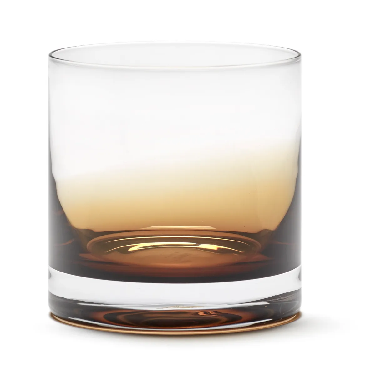 Serax Zuma whisky glass 20 cl 4-pack Amber | Scandinavian Design | Brown